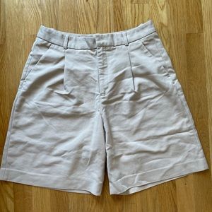 Zara Bermuda khaki shorts